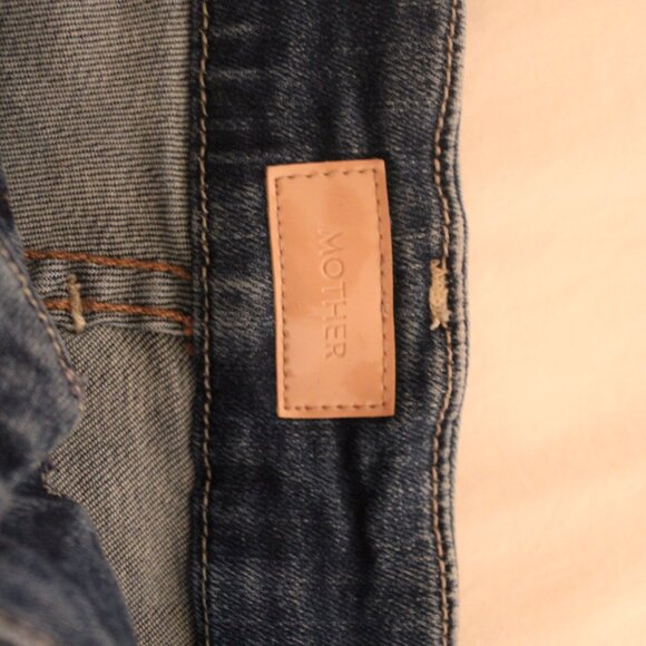 MOTHER High Rise Blue Jeans - Picture 10 of 10